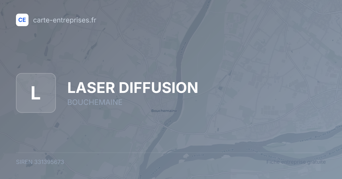 LASER DIFFUSION — 331395673 — fiche entreprise