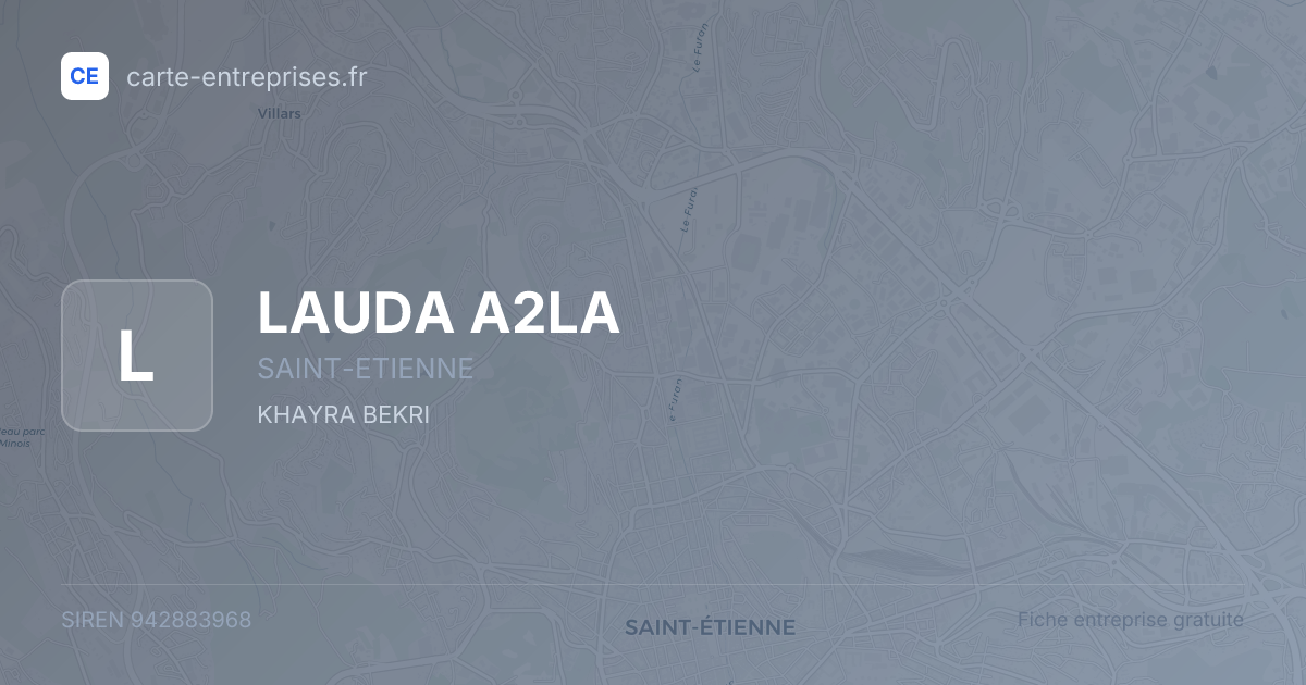 LAUDA A2LA — 942883968 — fiche entreprise