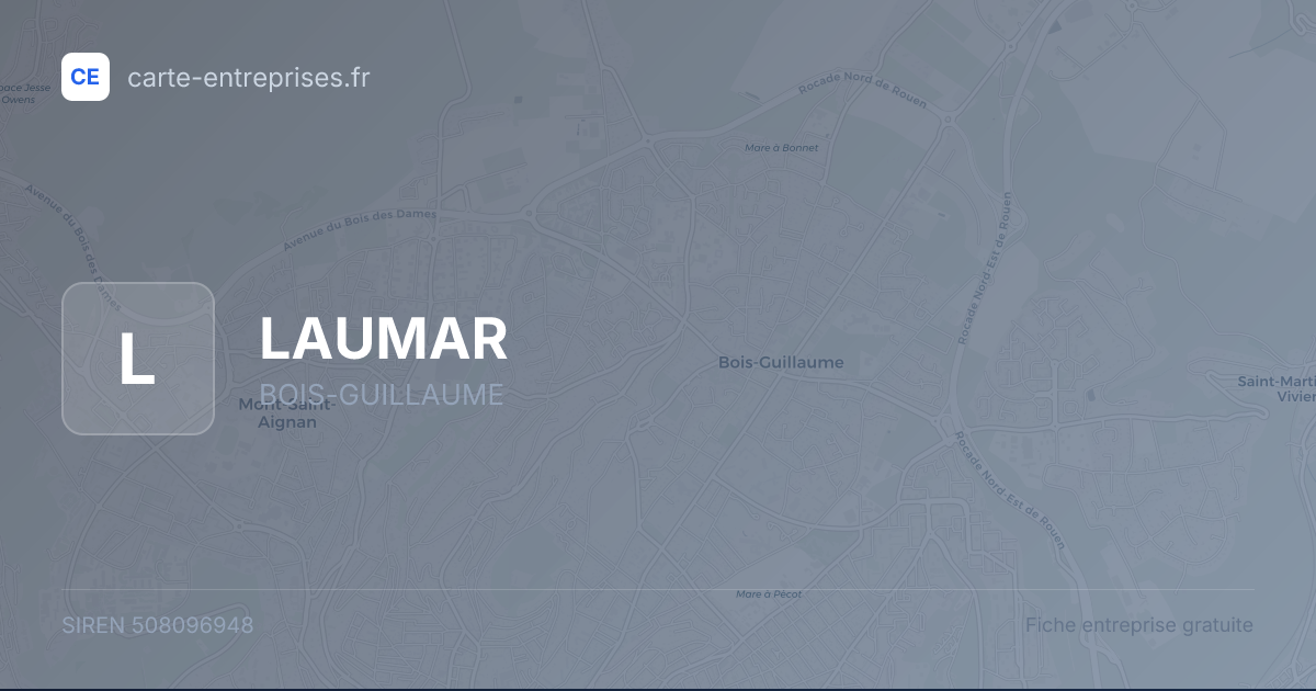 LAUMAR — 508096948 — fiche entreprise