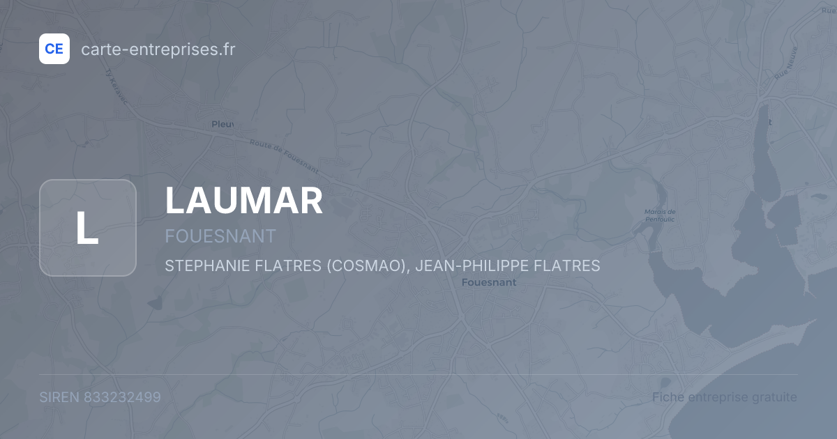 LAUMAR — 833232499 — fiche entreprise
