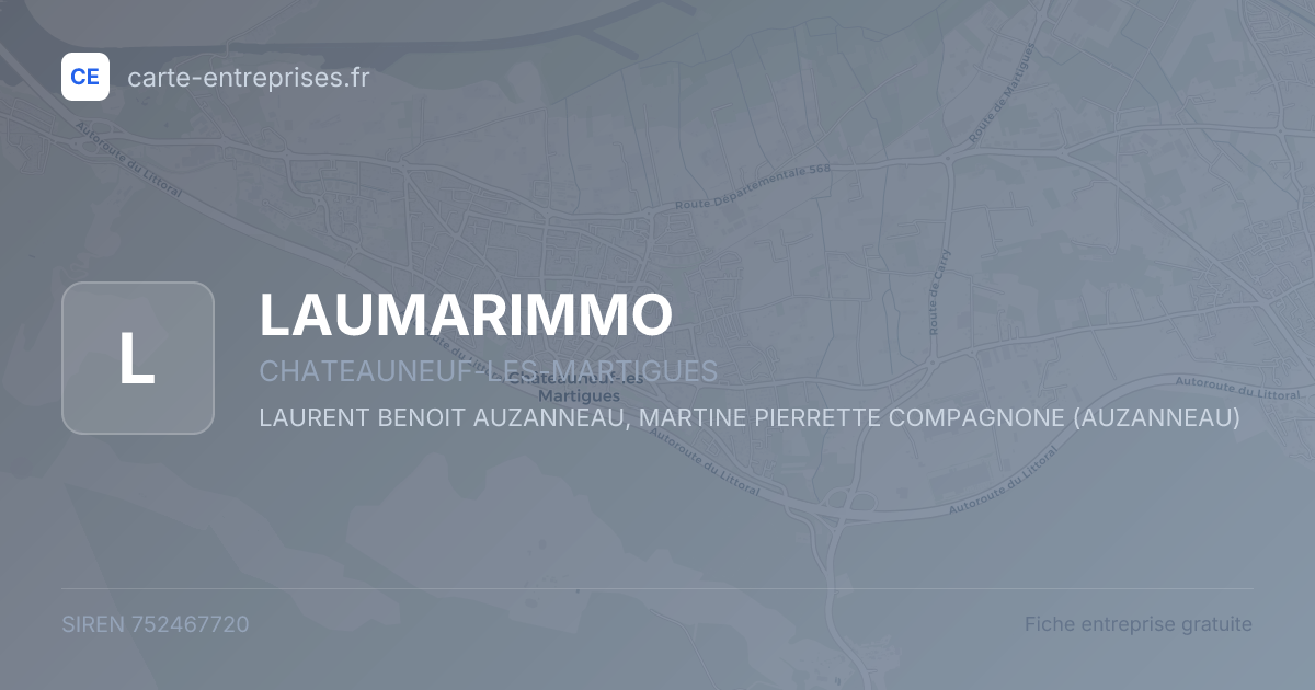 LAUMARIMMO — 752467720 — fiche entreprise