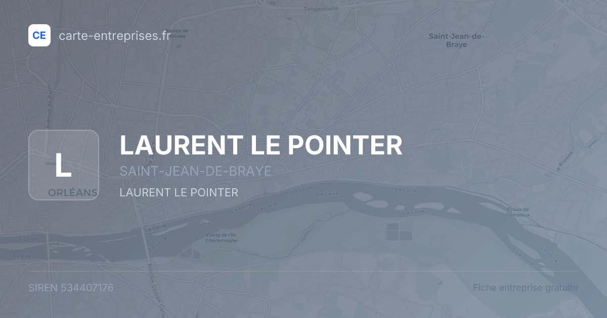 LAURENT LE POINTER — 534407176 — fiche entreprise