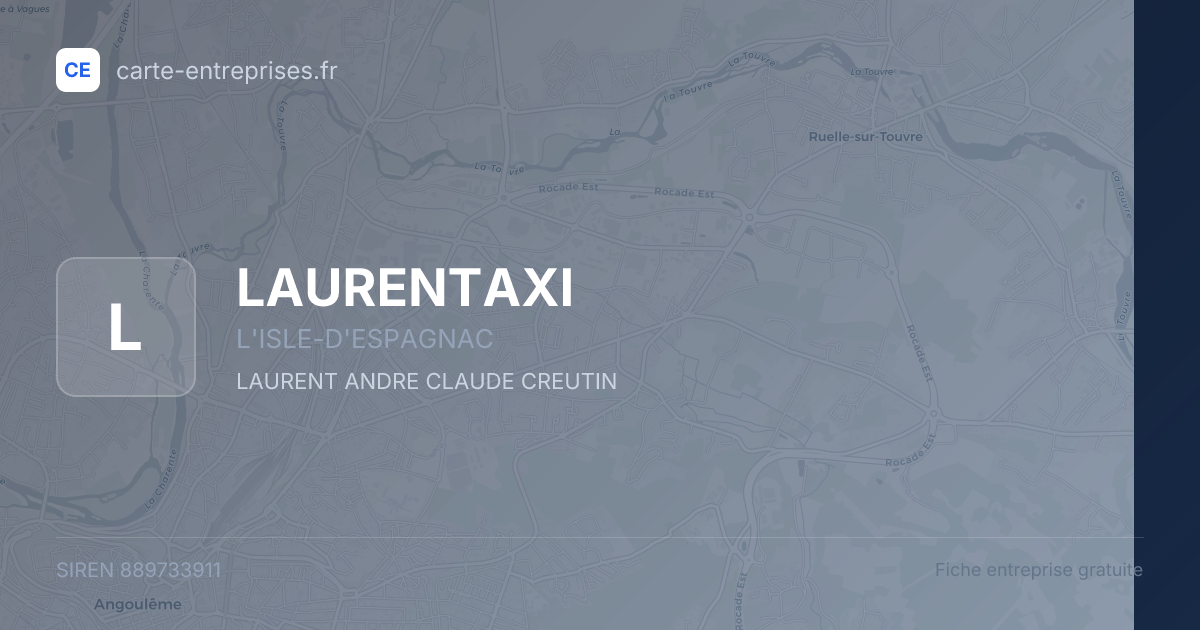 LAURENTAXI — 889733911 — fiche entreprise