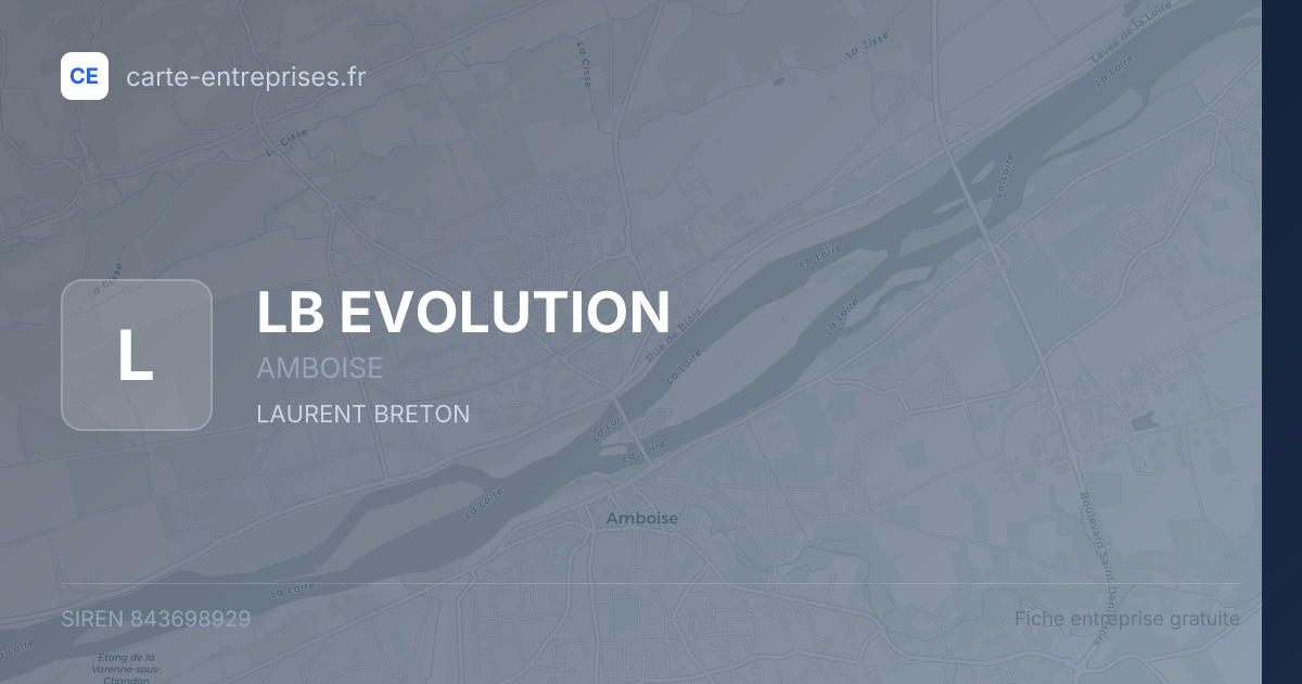 LB EVOLUTION — 843698929 — fiche entreprise