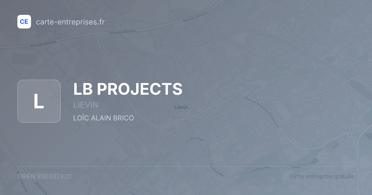 LB PROJECTS — 930332820 — fiche entreprise