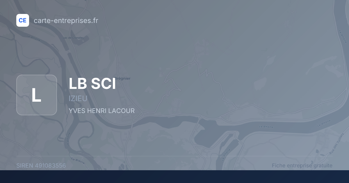 LB SCI — 491083556 — fiche entreprise