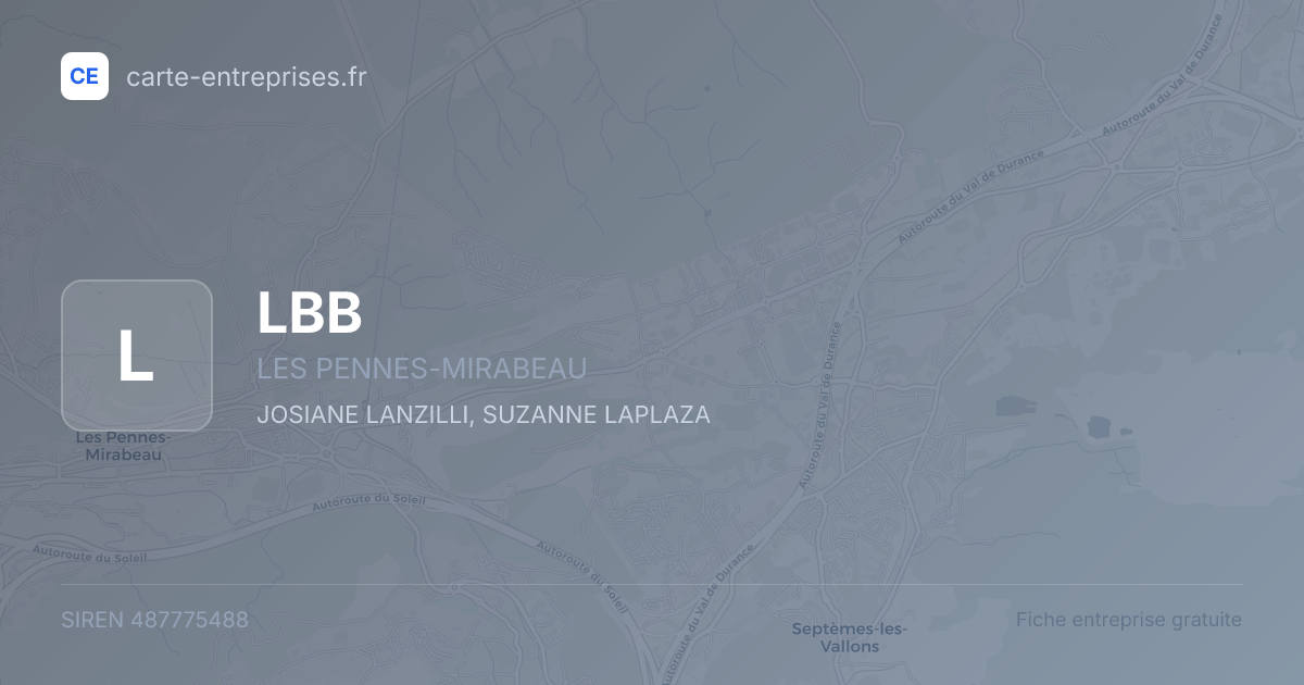LBB — 487775488 — fiche entreprise