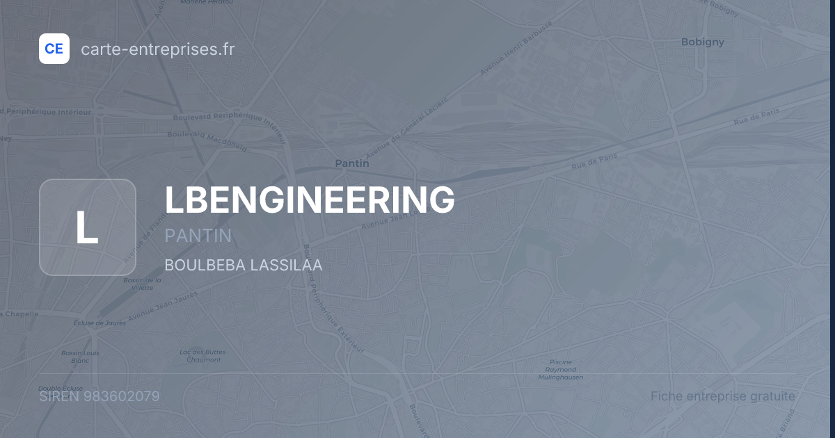 LBENGINEERING — 983602079 — fiche entreprise