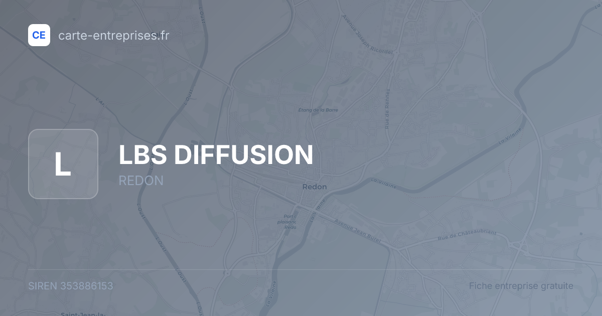 LBS DIFFUSION — 353886153 — fiche entreprise