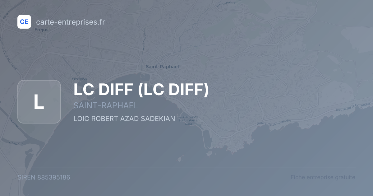 LC DIFF — 885395186 — fiche entreprise