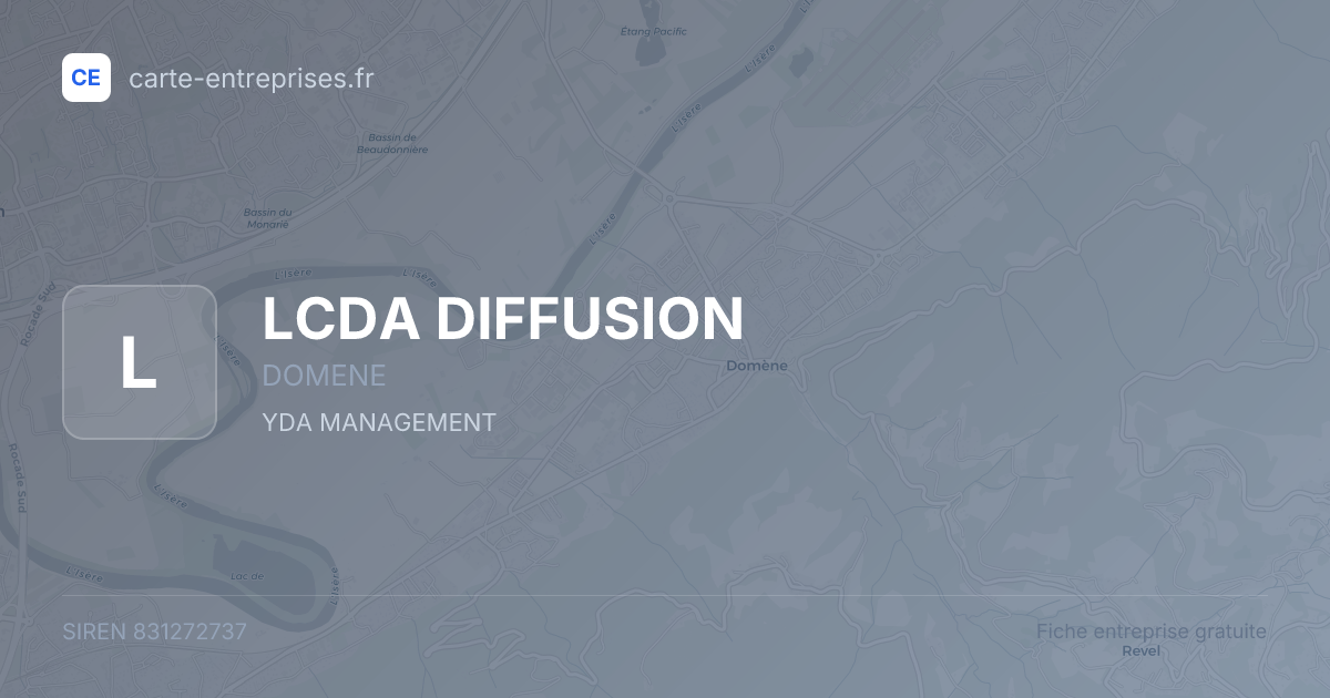 LCDA DIFFUSION — 831272737 — fiche entreprise