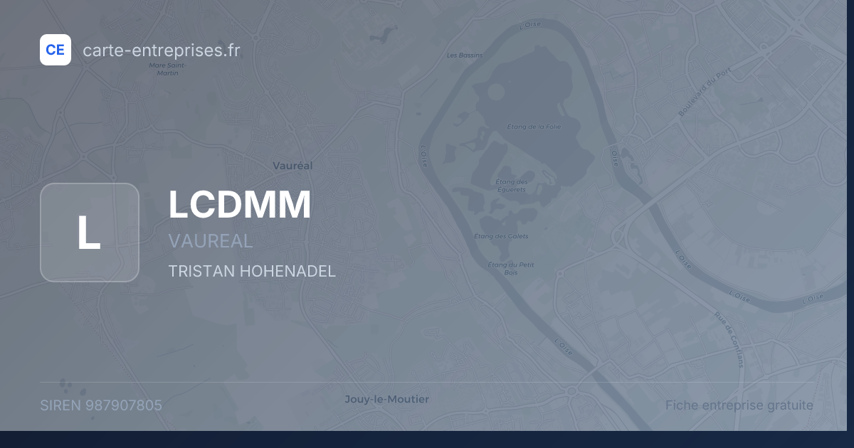 LCDMM — 987907805 — fiche entreprise