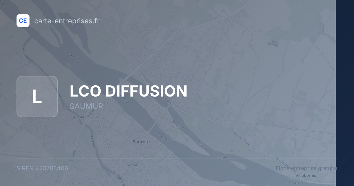 LCO DIFFUSION — 423783406 — fiche entreprise