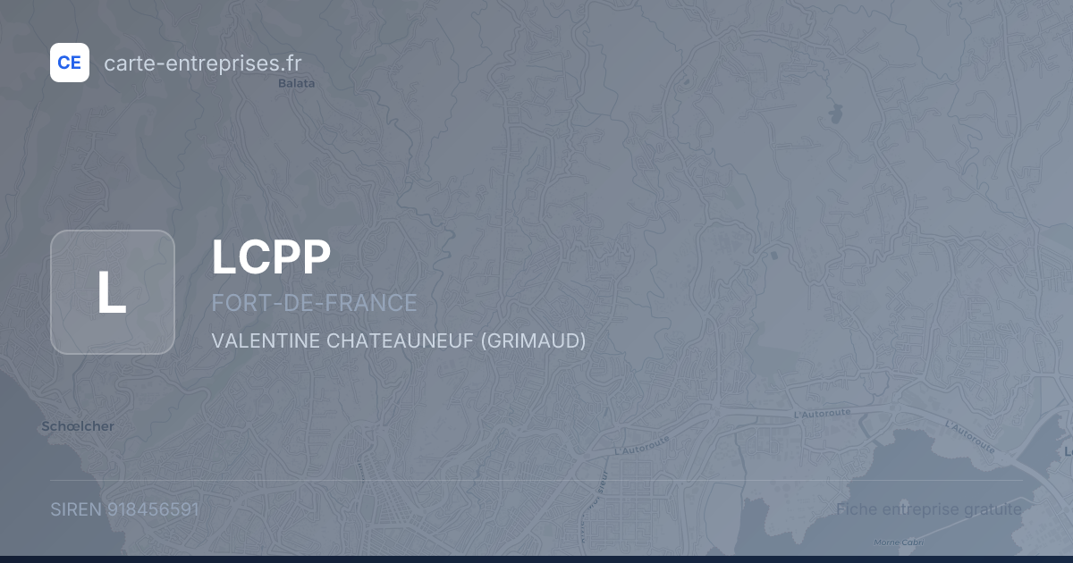 LCPP — 918456591 — fiche entreprise