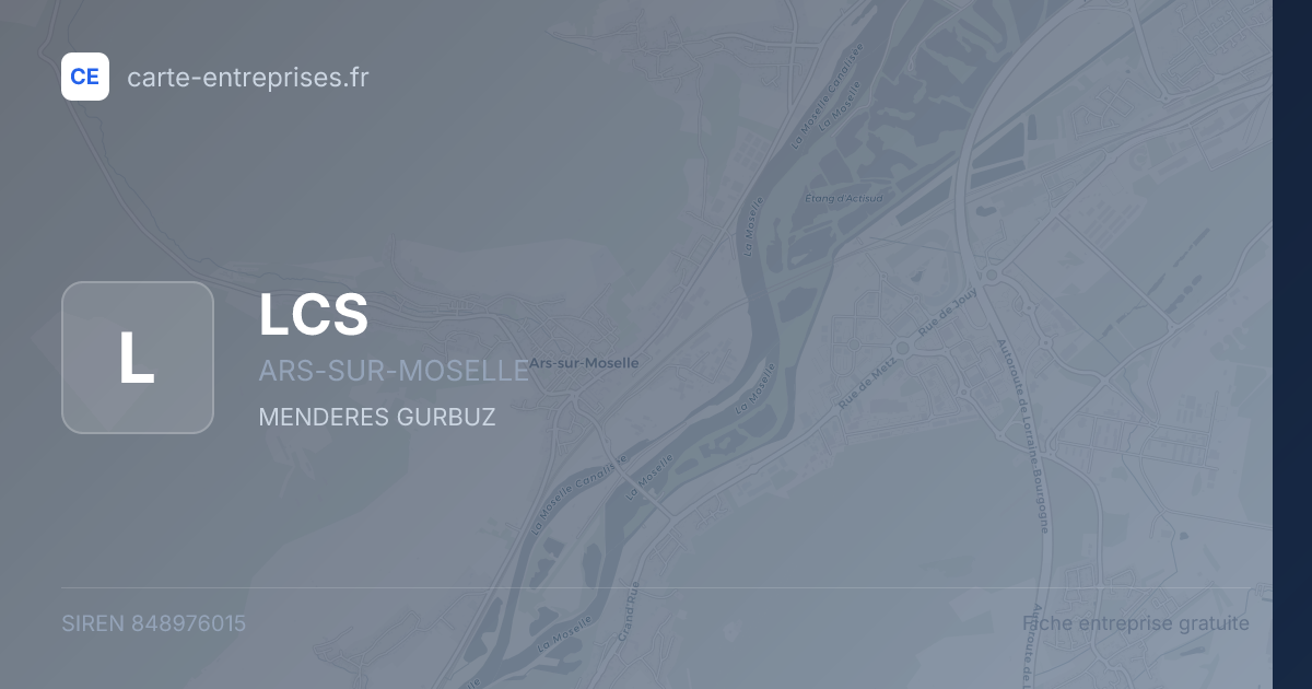 LCS — 848976015 — fiche entreprise