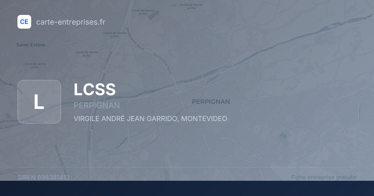 LCSS — 898381413 — fiche entreprise