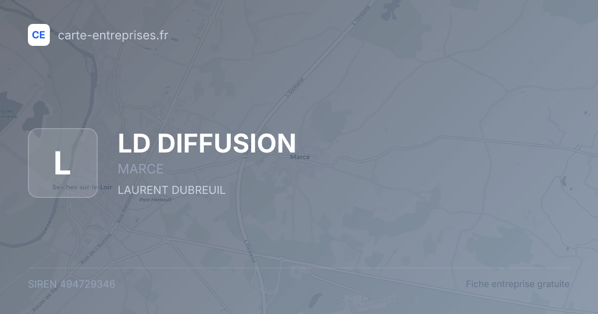 LD DIFFUSION — 494729346 — fiche entreprise