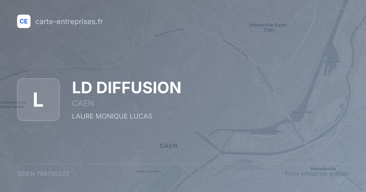 LD DIFFUSION — 798795522 — fiche entreprise