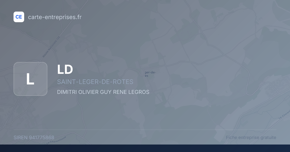 LD — 941775868 — fiche entreprise