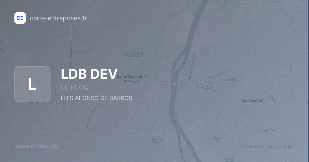 LDB DEV — 827991688 — fiche entreprise