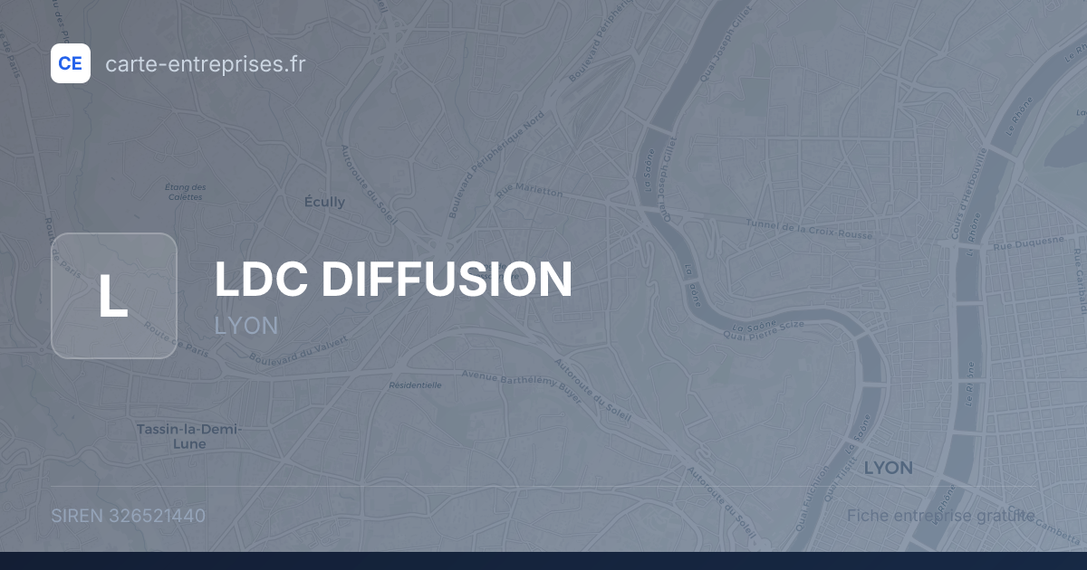 LDC DIFFUSION — 326521440 — fiche entreprise