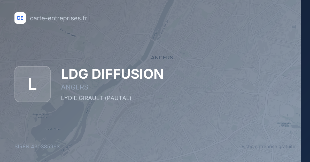 LDG DIFFUSION — 430385963 — fiche entreprise