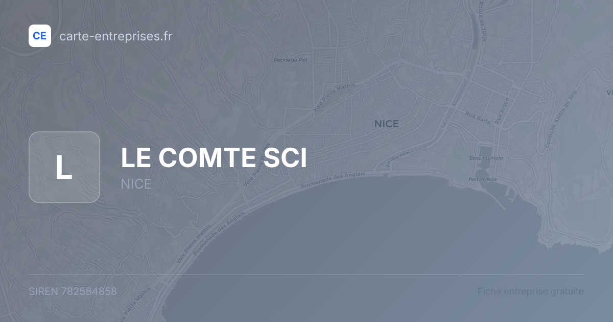 LE COMTE SCI — 782584858 — fiche entreprise