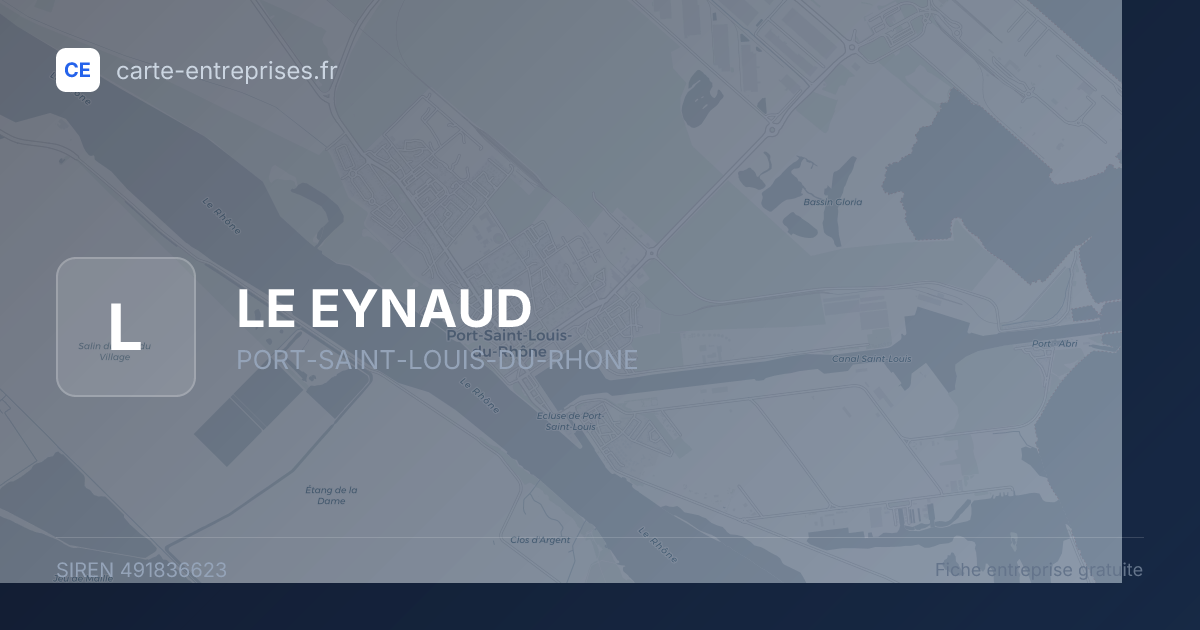 LE EYNAUD — 491836623 — fiche entreprise