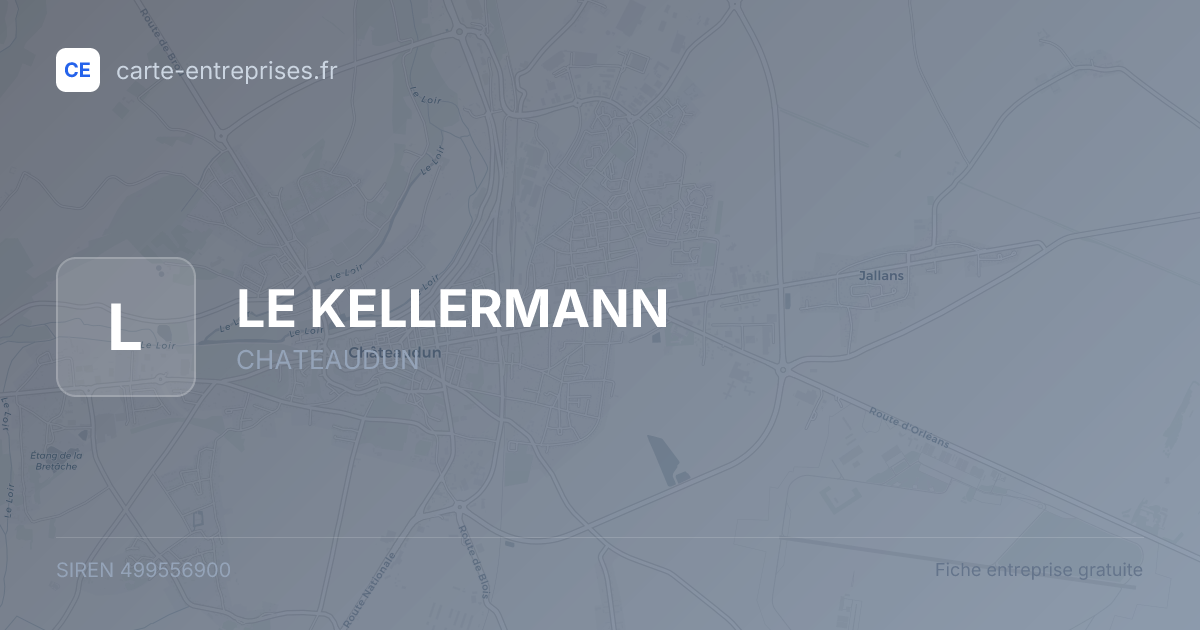 LE KELLERMANN — 499556900 — fiche entreprise