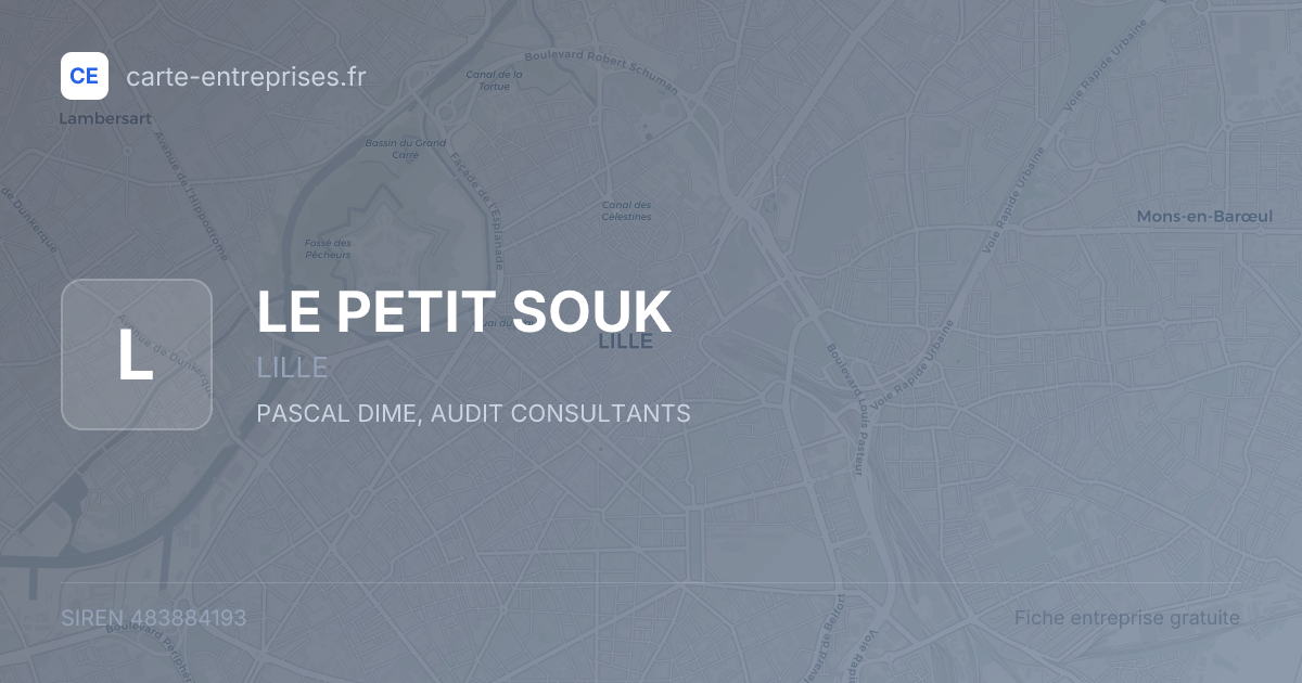 LE PETIT SOUK — 483884193 — fiche entreprise