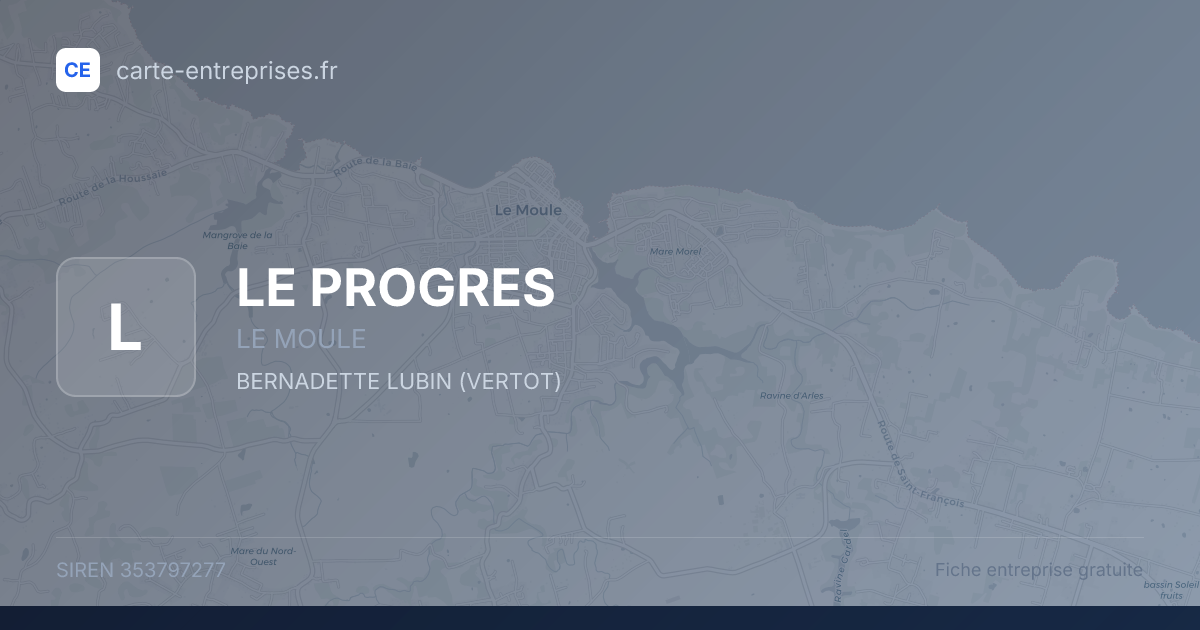 LE PROGRES — 353797277 — fiche entreprise