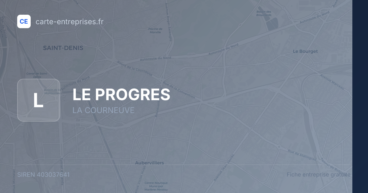 LE PROGRES — 403037641 — fiche entreprise