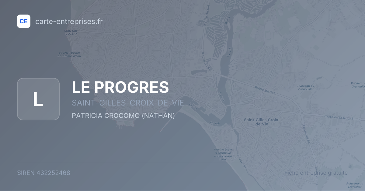 LE PROGRES — 432252468 — fiche entreprise