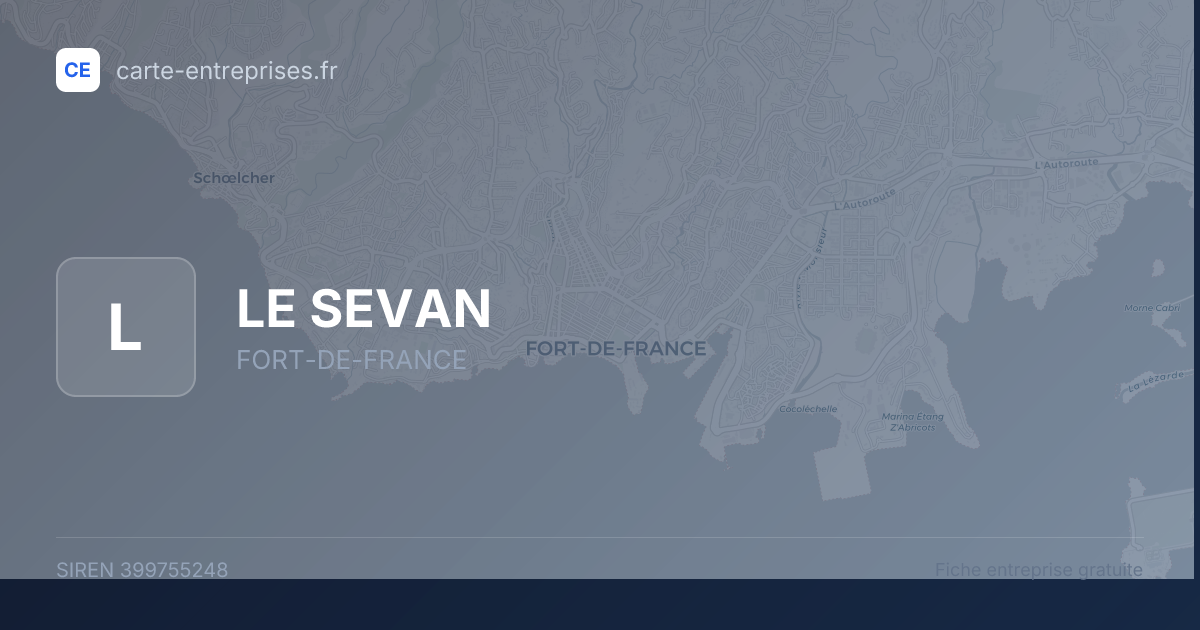 LE SEVAN — 399755248 — fiche entreprise