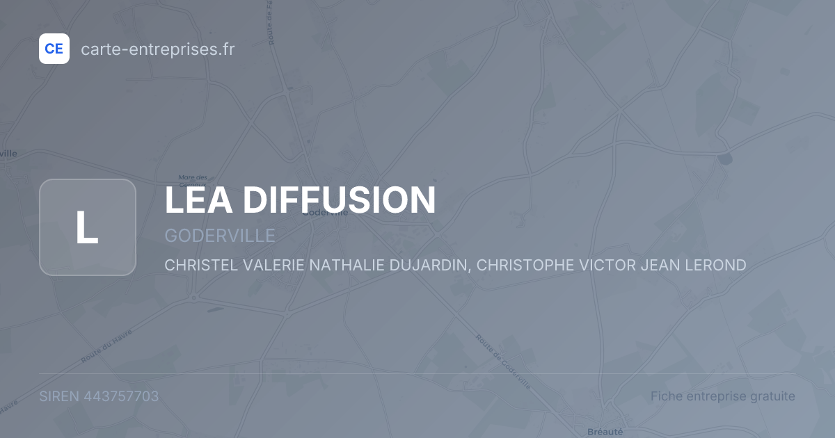 LEA DIFFUSION — 443757703 — fiche entreprise