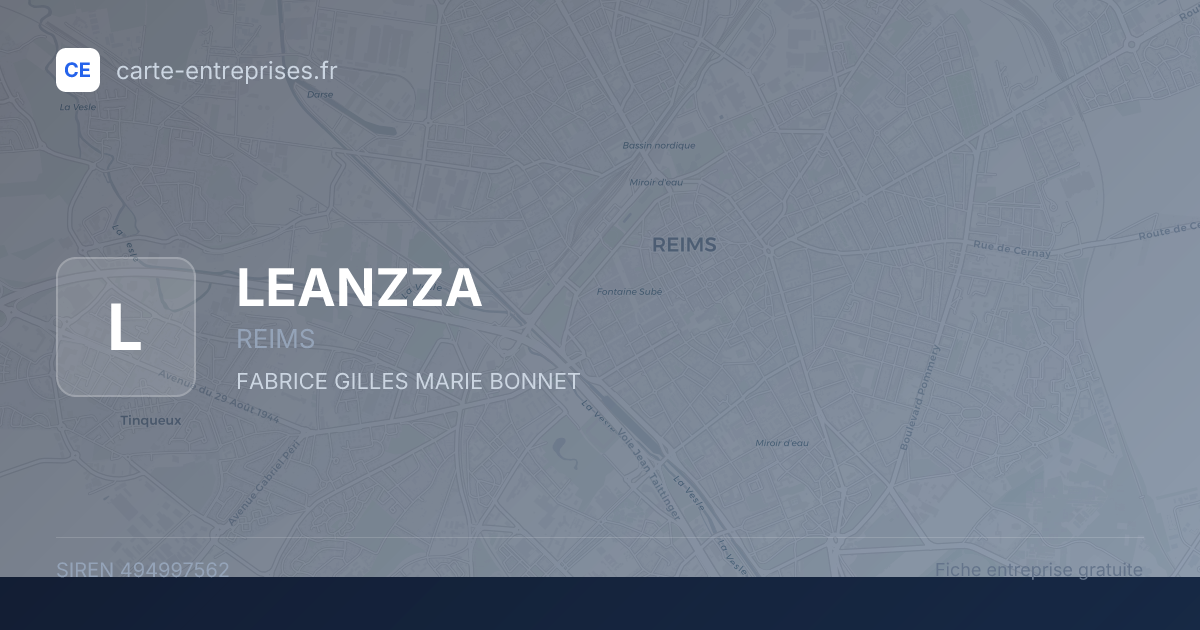 LEANZZA — 494997562 — fiche entreprise