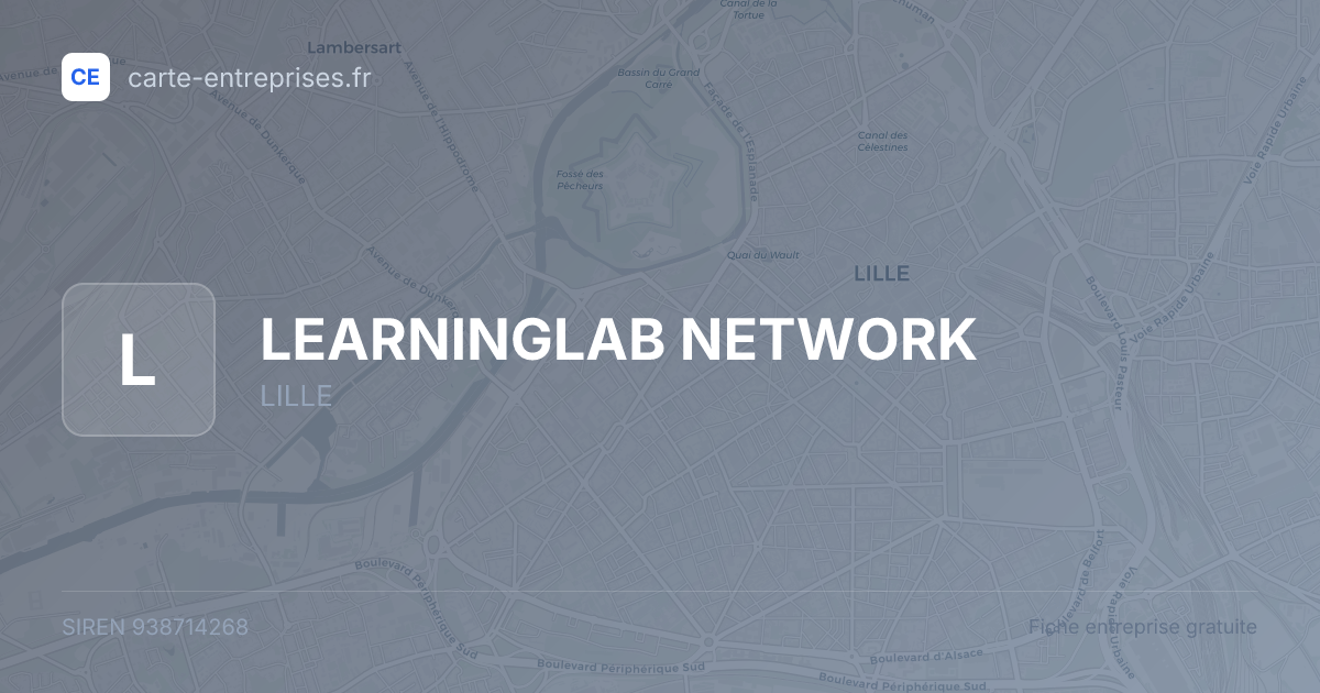 LEARNINGLAB NETWORK — 938714268 — fiche entreprise