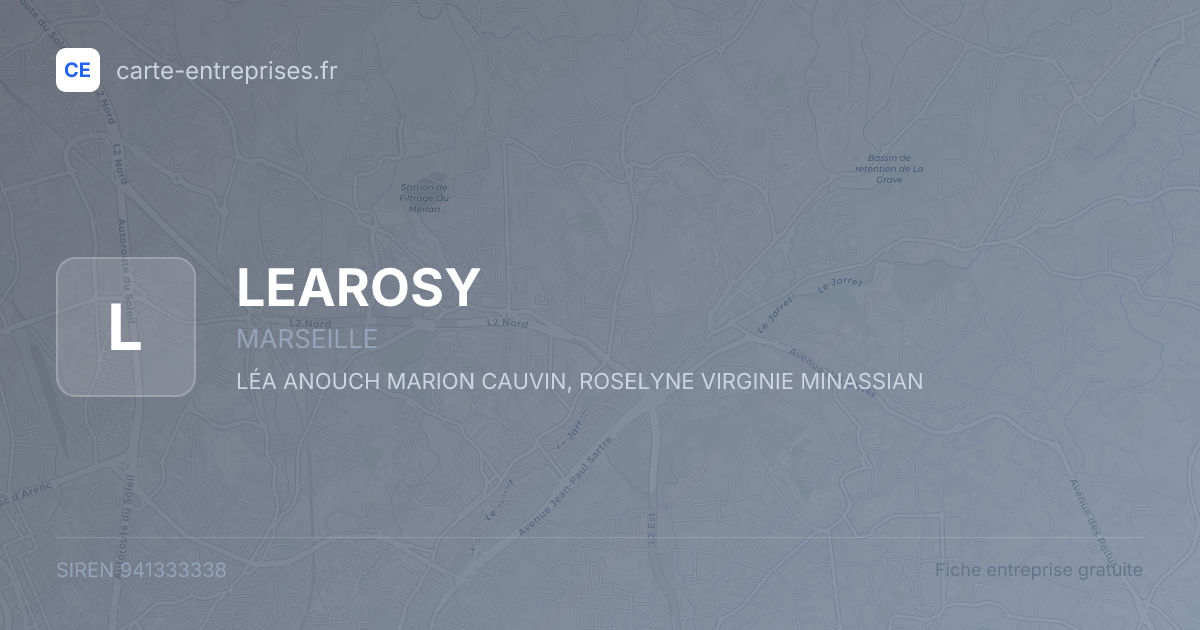 LEAROSY — 941333338 — fiche entreprise