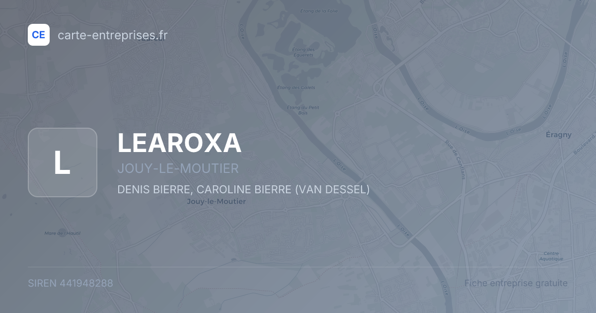 LEAROXA — 441948288 — fiche entreprise