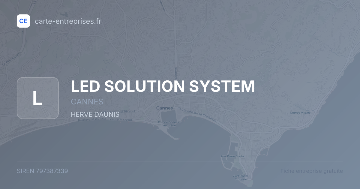 LED SOLUTION SYSTEM — 797387339 — fiche entreprise