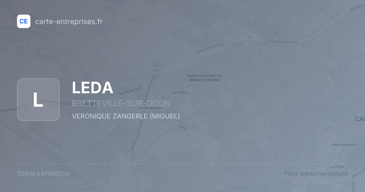 LEDA — 447656596 — fiche entreprise
