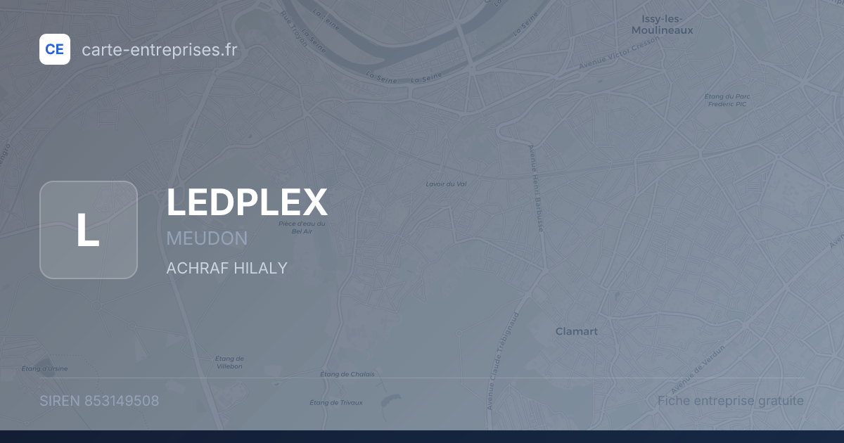 LEDPLEX — 853149508 — fiche entreprise
