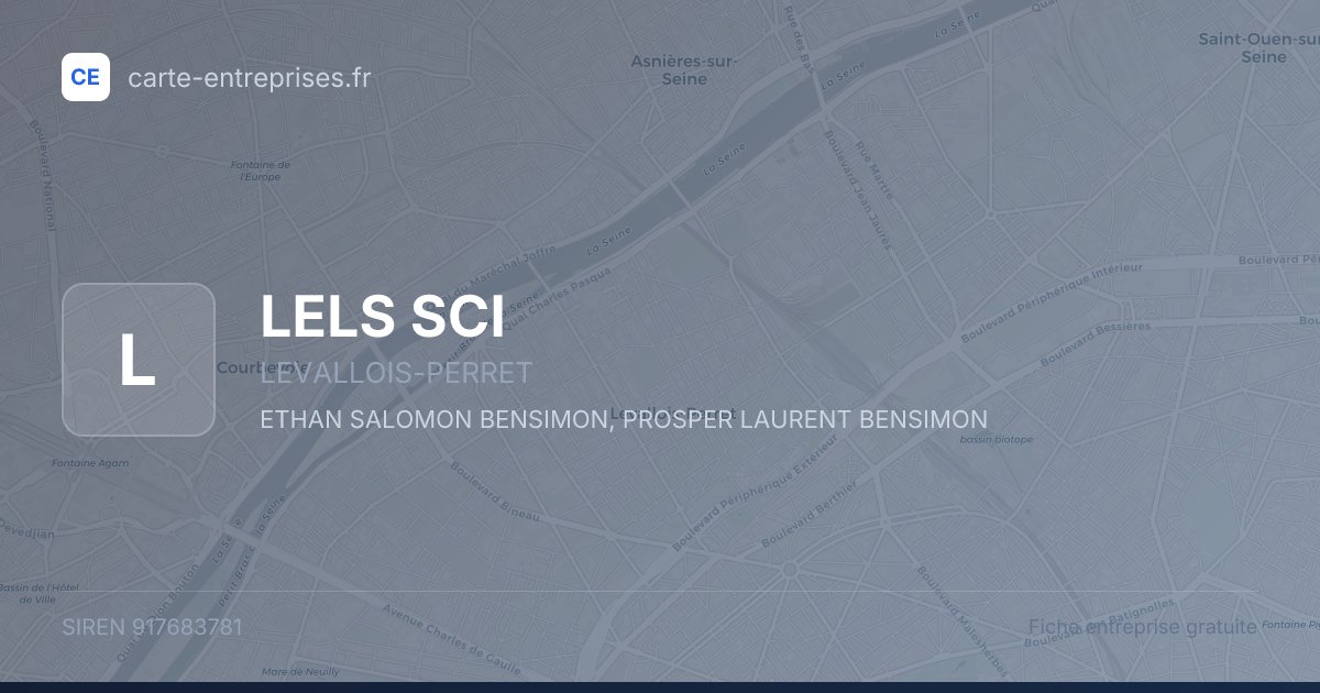 LELS SCI — 917683781 — fiche entreprise