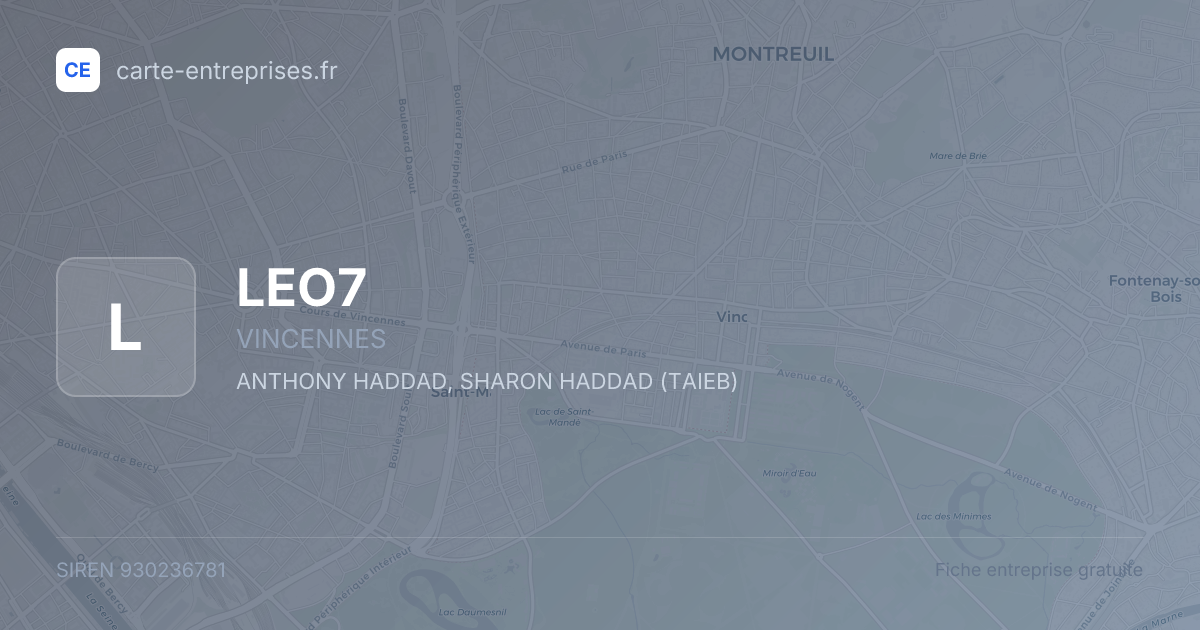 LEO7 — 930236781 — fiche entreprise