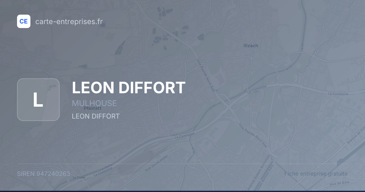 LEON DIFFORT — 947240263 — fiche entreprise