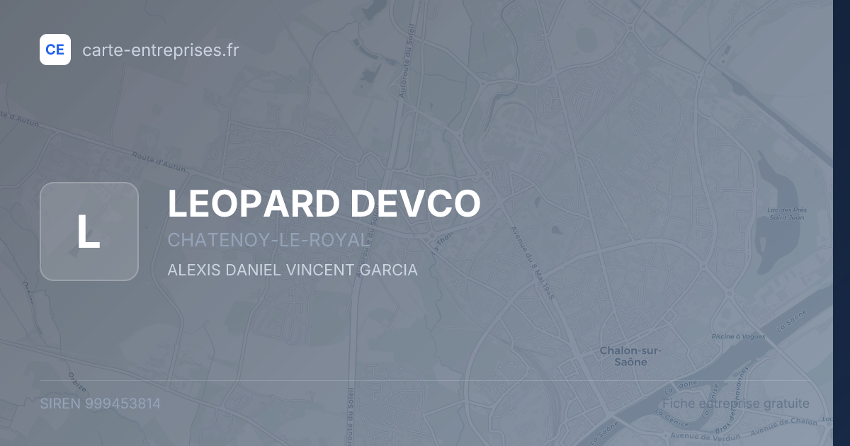 LEOPARD DEVCO — 999453814 — fiche entreprise