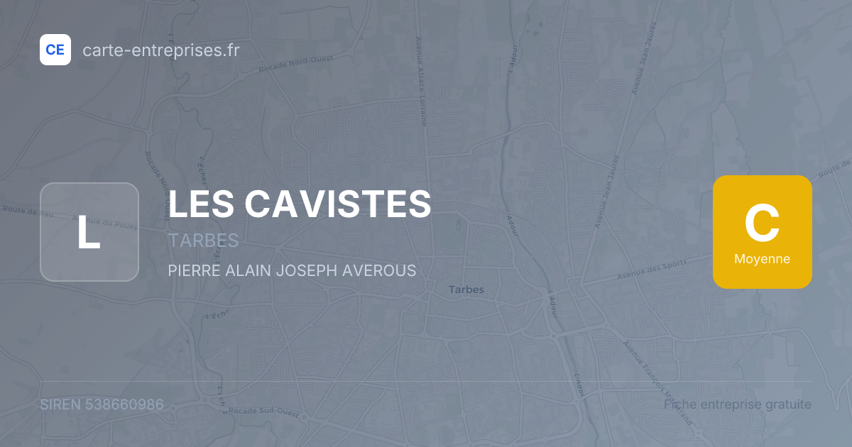 LES CAVISTES — 538660986 — fiche entreprise