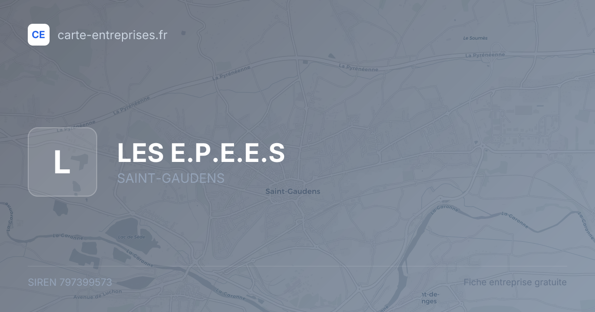 LES E.P.E.E.S — 797399573 — fiche entreprise