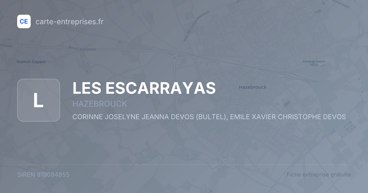 LES ESCARRAYAS — 819094855 — fiche entreprise