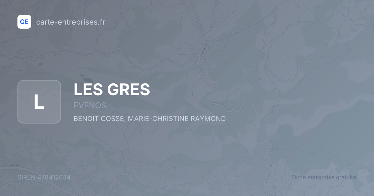 LES GRES — 478412034 — fiche entreprise